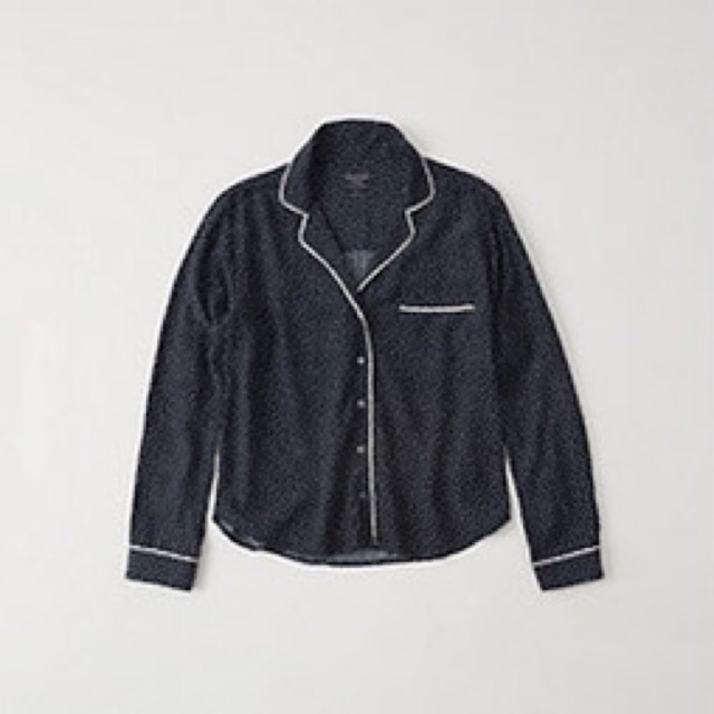 Abercrombie Piped Blouse